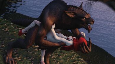 Mating with the She-Werewolf - a Hentai Adventure