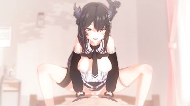 Nerissa Ravencroft and Hololive: The Holographic Experience [wataamage]