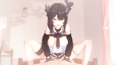 Nerissa Ravencroft and Hololive: The Holographic Experience [wataamage]