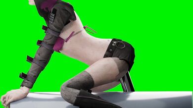 Moeira's Green Screen Debauchery