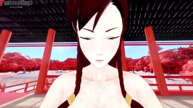 Blowjobs from the Backseat: Chun-Li Gets Cocksucked in the Streets