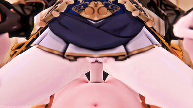 112 Navia Genshin Impact 3D XXX