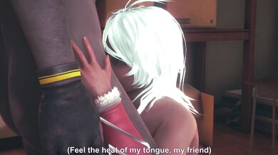 Slutty Secretary Gets Nailed from Behind in Her Office by Two Strangers at the Same Time - Part 2