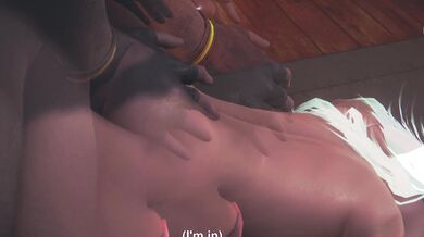 Slutty Secretary Gets Nailed from Behind in Her Office by Two Strangers at the Same Time - Part 2