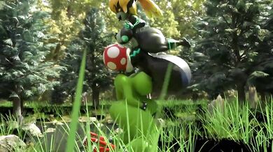 Oh, dont mind me, Im just watering the plants