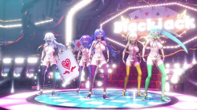 In a Neptunian Harem, Wannabe Queens Risqué Outfit Steals the Show!
