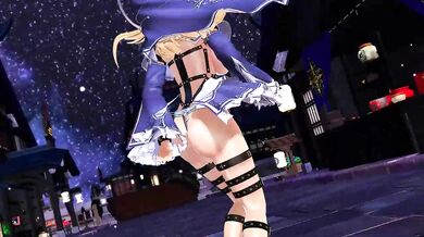 [MMD][Hentai Porn] Hot Bitch Airiberda Belfond Taking Big Dicks in Her Ass and Mouth: SAY MY FUCKING NAME!