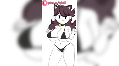 Naughty Kitty: Jaiden in a Bikini