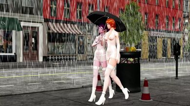 Bukkake Bound in Public