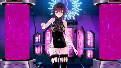 Sex and Dance Kafka Sexy Time
- A Funny Adventure with an Unexpected TwistA woman with her back turned towards the camera is seen standing in front of a white wall, wearing a black dress that barely covers her butt cheeks. She slowly lifts up her dress t