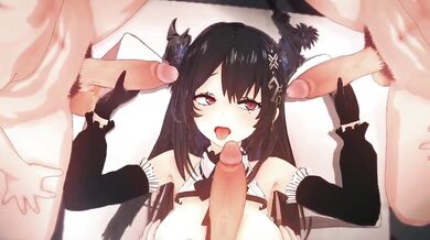 Sexy AI Assistant Nerissa and MILF Ravencroft in Virtual Reality - The Ultimate Hentai Experience