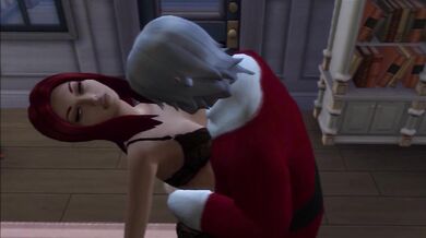 Fucking Your Neighbor's Sims at Christmas Time with Taboo Desires Fulfilled!