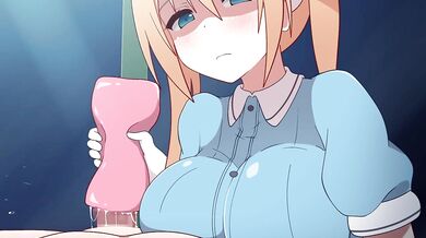 Kaho Hinata gets a torturous handjob from Yuzutei