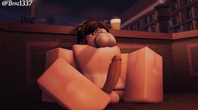 Male Roblox Avatar Creamed by Femboy in Hentai Porn Video