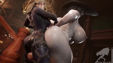 Jill's Wet Encounter with the Sexy Sorceress, Alcina (Regina3D) - Now in Stereo!