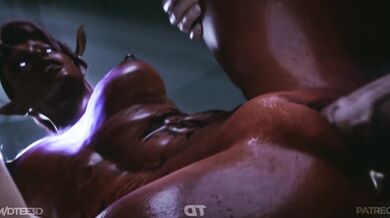 Kinky MILF with Big Tits Gets Double Teamed by Two Well-Endowed Studs in 'Dtee3d'