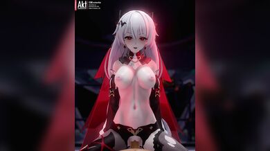 White Blood Drying From Captains Cock As Tericula Sucks It Dry!