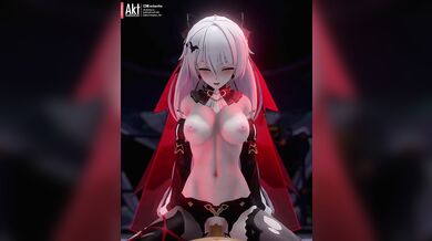 White Blood Drying From Captains Cock As Tericula Sucks It Dry!