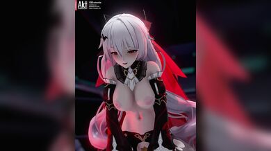 White Blood Drying From Captains Cock As Tericula Sucks It Dry!