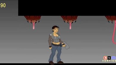 Cumming inside the Barnacle in a New Game