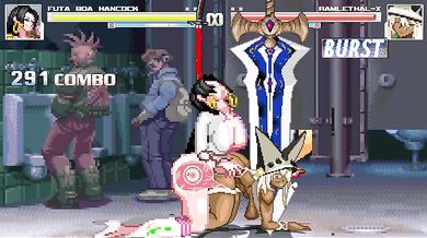 Lesbian Futa on Female Android in Futuristic World