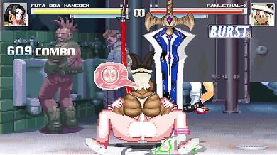 Lesbian Futa on Female Android in Futuristic World