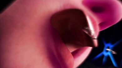 Sexy Snow Queen and Her Frozen Ice Slide