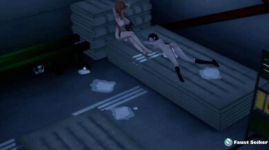 Orgasmic Screams of Orihime and Tatsuki During Their Forbidden Facial Exercises in Secret Training with Faust Seiker