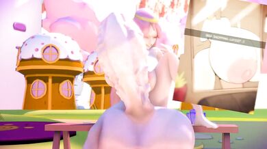 Princess Public Cum-gushing
