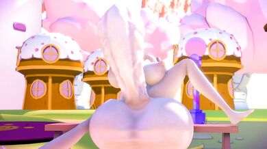 Princess Public Cum-gushing