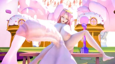 Princess Public Cum-gushing