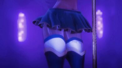 Wet and Wild with Aqua: Onlyfans Blue PMV