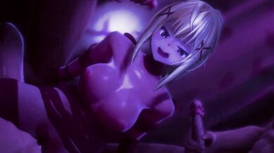 Wet and Wild with Aqua: Onlyfans Blue PMV