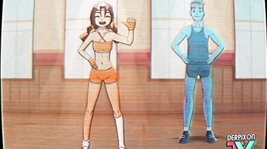 Eri-Chan's Hot and Heavy Home Exercise Routine - Translated in Portuguese and English