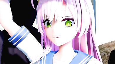 Futanari Train Ride: A Day in the Life (Part 1)