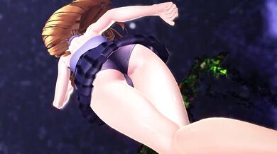 Unruly Young Woman Takes on a Night of Debauchery in '[MMD] LAYSHA-Party Tonight'