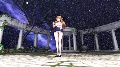 Unruly Young Woman Takes on a Night of Debauchery in '[MMD] LAYSHA-Party Tonight'