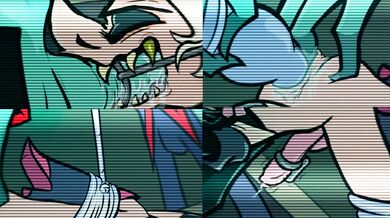 Busty Office MILF Gets Nailed by the Entire Company in 'Helluva Boss Striker' on X