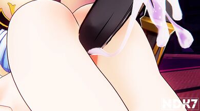 Ayaka Kamisato and Hilichurl Get Nasty in [NDK7]