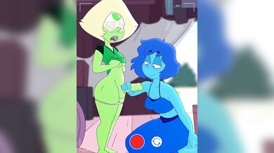 Love Juice: Peridot's Wet Dream Come True with Lapis