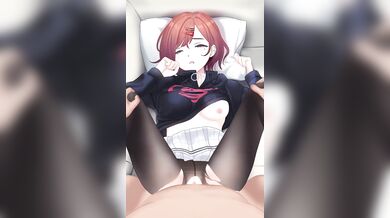 Rewritten as: Hentai creampie sex with Higuchi and her lover [Najar]