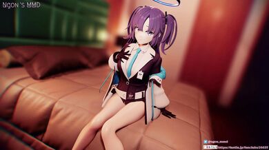 Yuukas MMD Ahegao Hentai Video