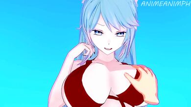 Motherly MILF in the Kitchen F**king her Sons Best Friend