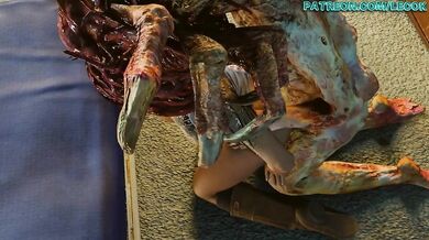 - Jill's Valentine's Day Nightmare: A Hardcore Encounter with a Cock-Hungry Undead Monster!