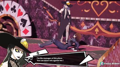 Makoto Nijima's Sexy Infiltration with Shadow Sae at the Palace of Pleasure [Faust Seiker]