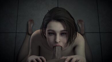 Jill's Valentine Naked Eyes on Blue Lights