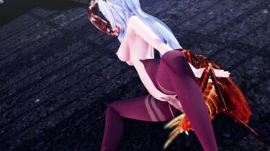 [goutouren] Ganyu Insect Fucking