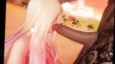 18+ 
'Bouncy Buns and Tanned Thighs - A Beachside Fuck Fest'Bun Bunz and her partner Sweet Dragon have a hot and steamy day at the beach. They engage in some passionate oral sex, where Bun Bunz sucks on Sweet Dragon's member until he releases down her th