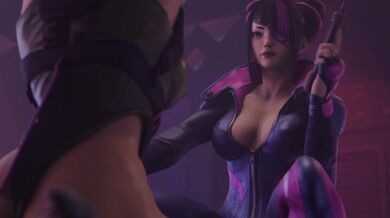 Juri and Cammy Get Sybian-ed to Oblivion (BaronStrap)