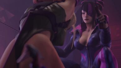 Juri and Cammy Get Sybian-ed to Oblivion (BaronStrap)